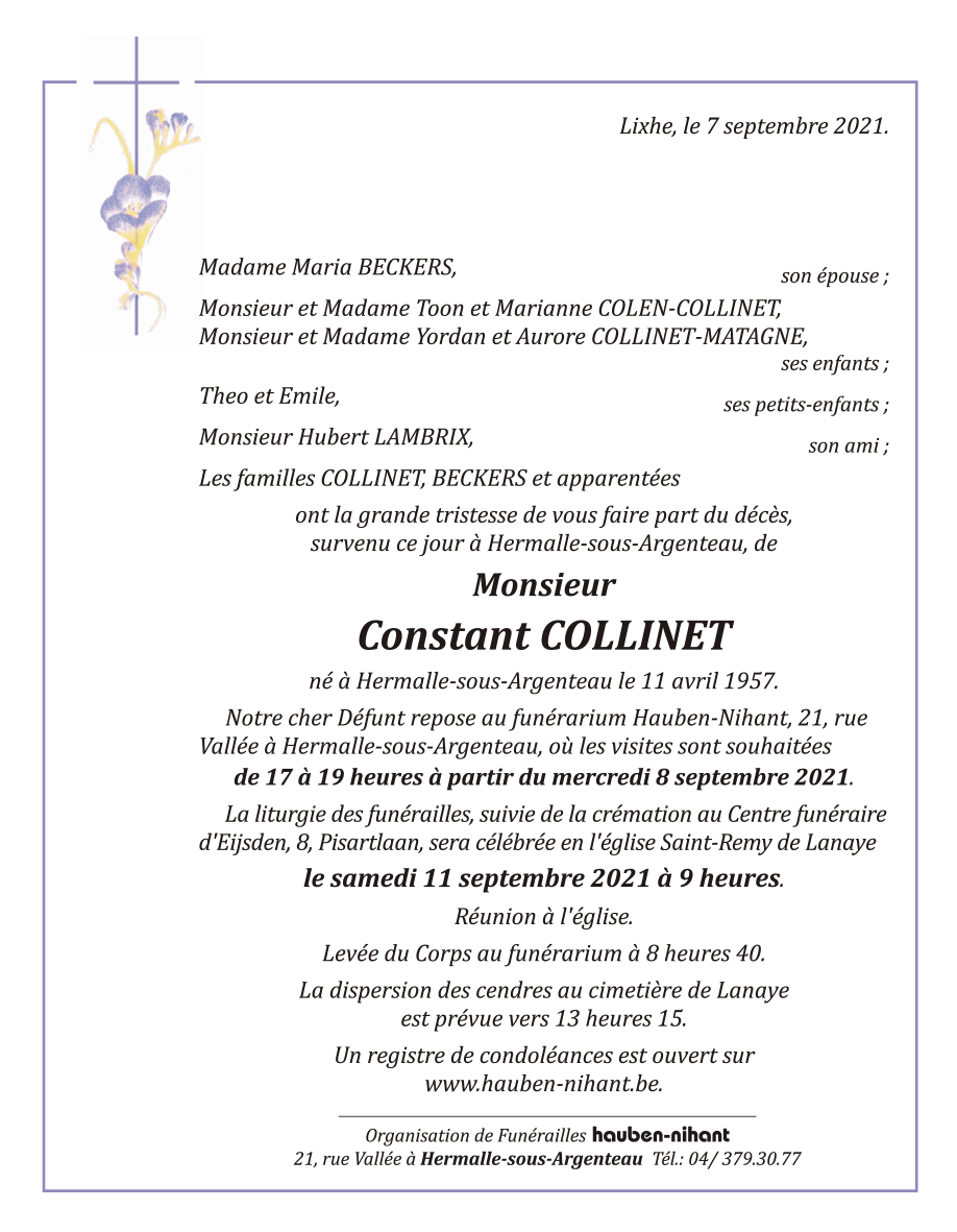 Image Annonce nécrologique