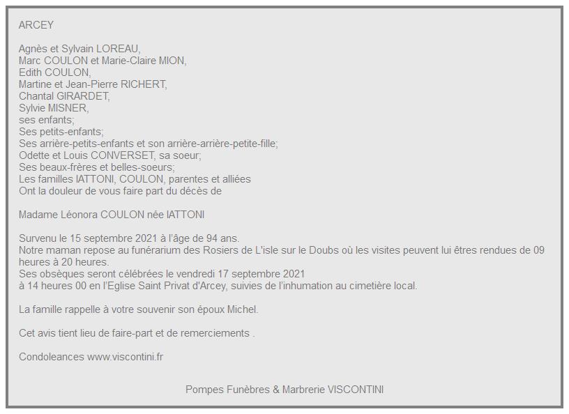 Image Annonce nécrologique