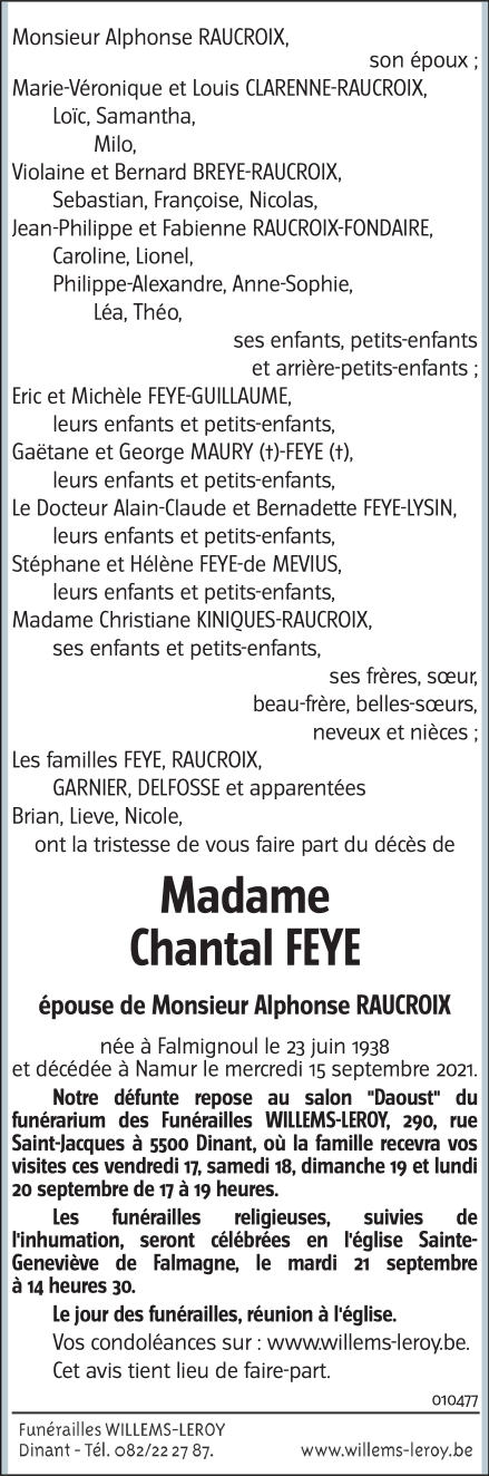 Image Annonce nécrologique