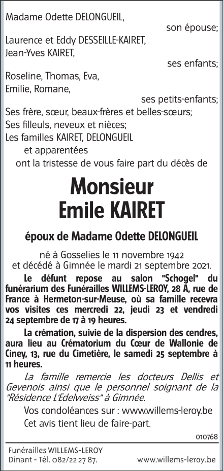Image Annonce nécrologique