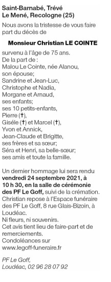 Image Annonce nécrologique