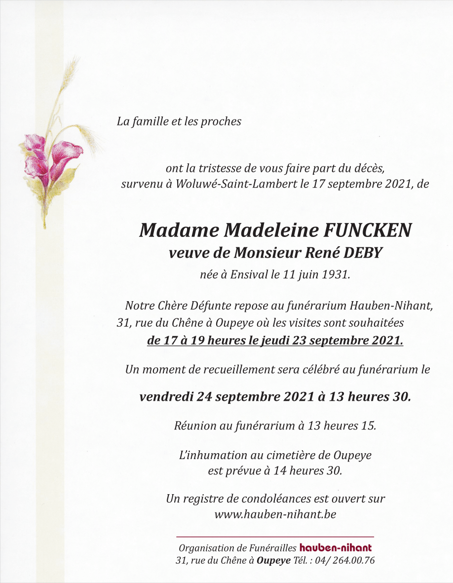 Image Annonce nécrologique