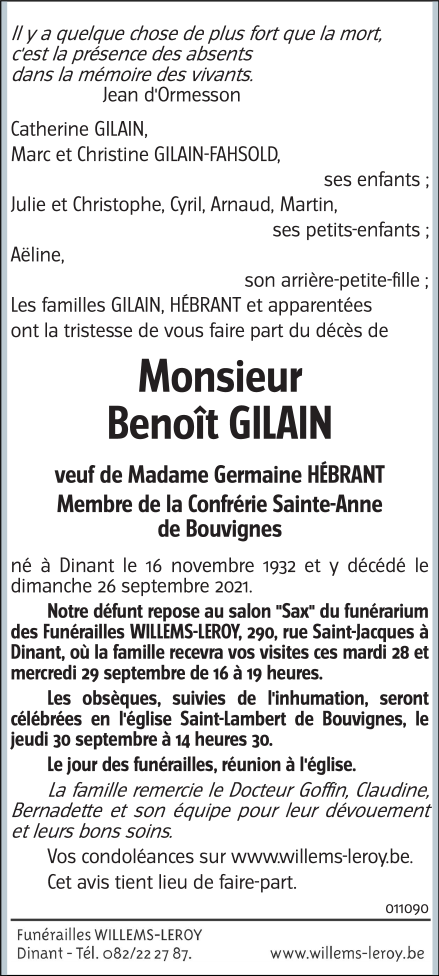 Image Annonce nécrologique