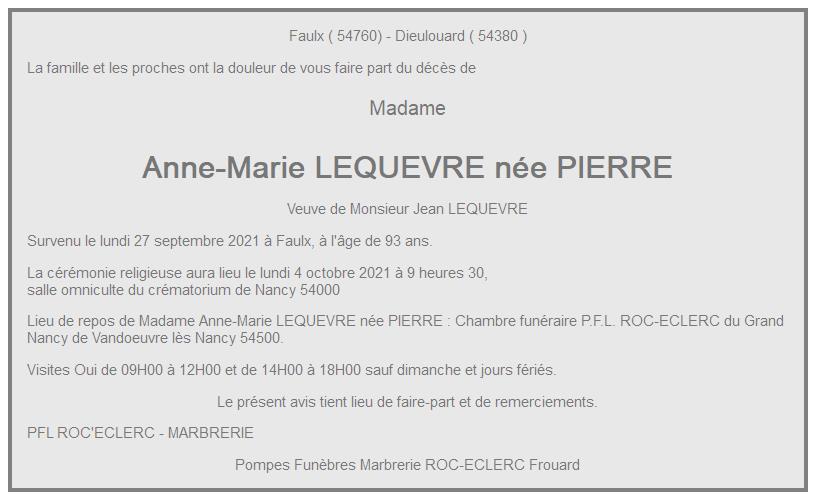Image Annonce nécrologique