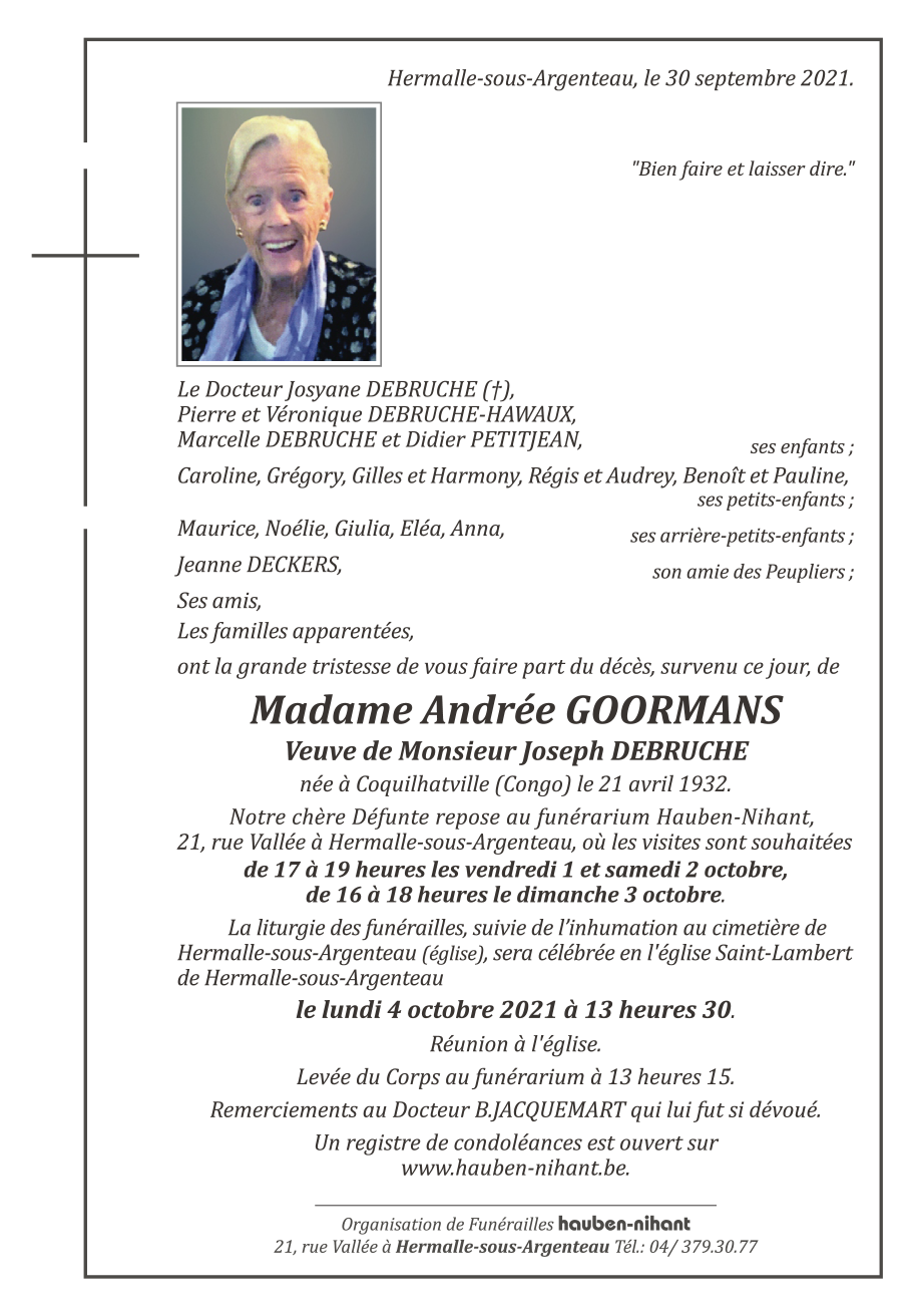 Image Annonce nécrologique