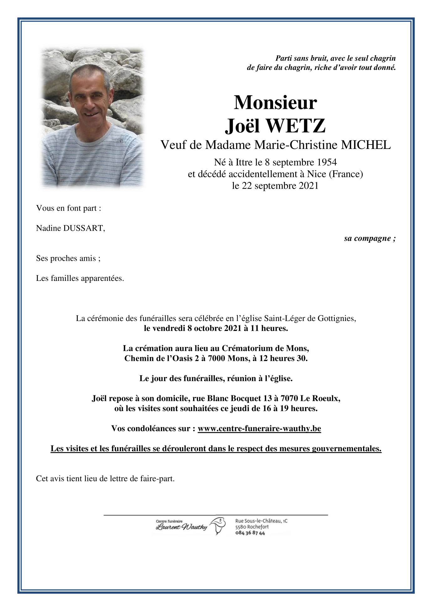 Image Annonce nécrologique