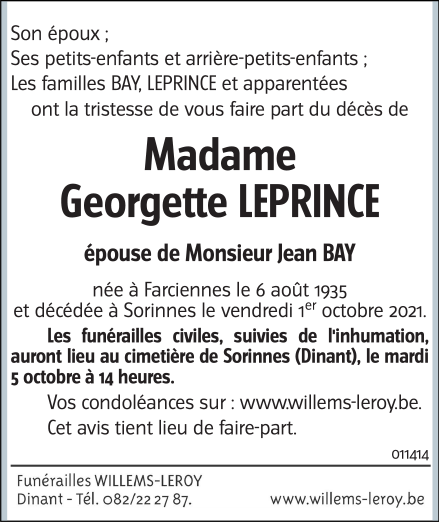 Image Annonce nécrologique