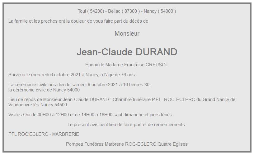 Image Annonce nécrologique