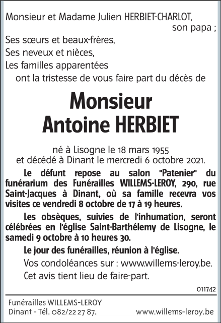 Image Annonce nécrologique