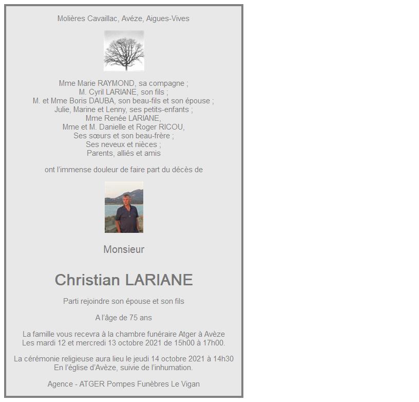 Image Annonce nécrologique