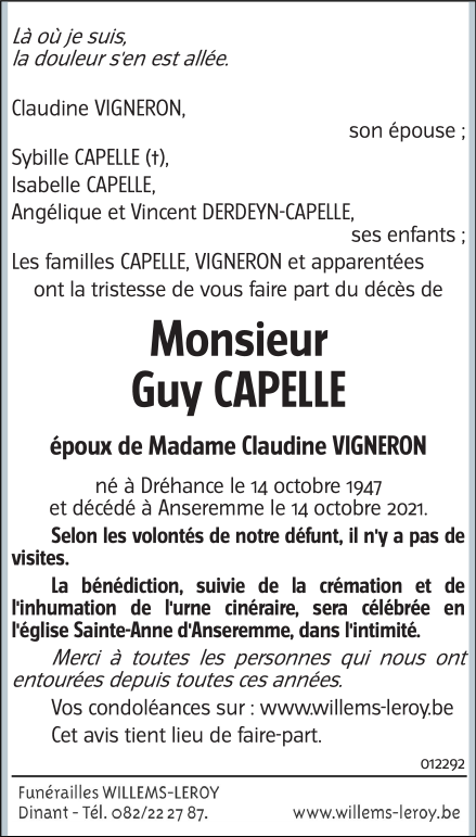 Image Annonce nécrologique