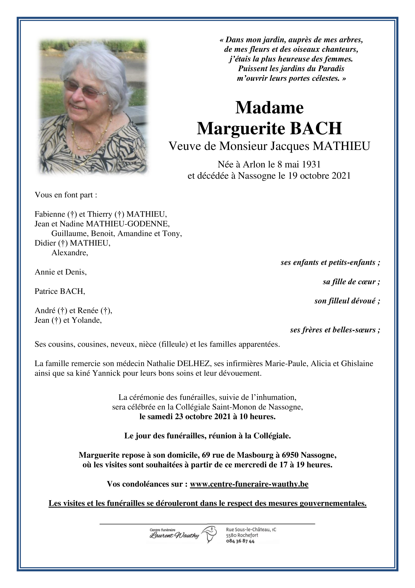 Image Annonce nécrologique