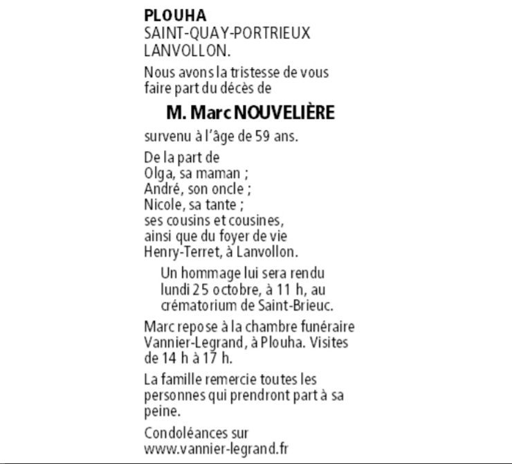 Image Annonce nécrologique