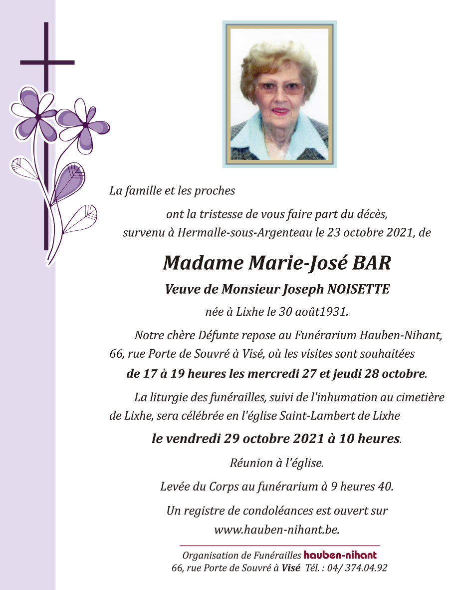Image Annonce nécrologique