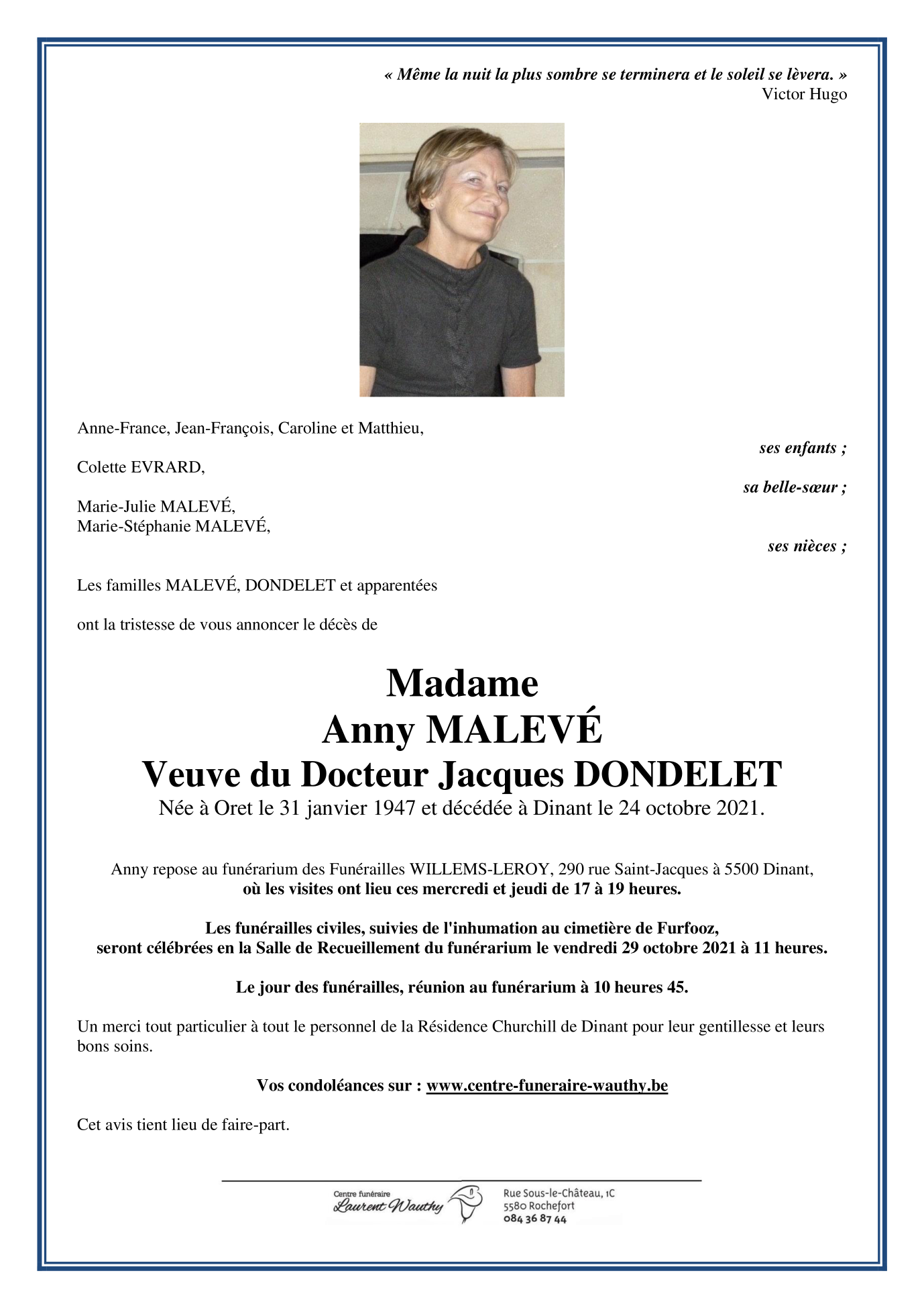 Image Annonce nécrologique