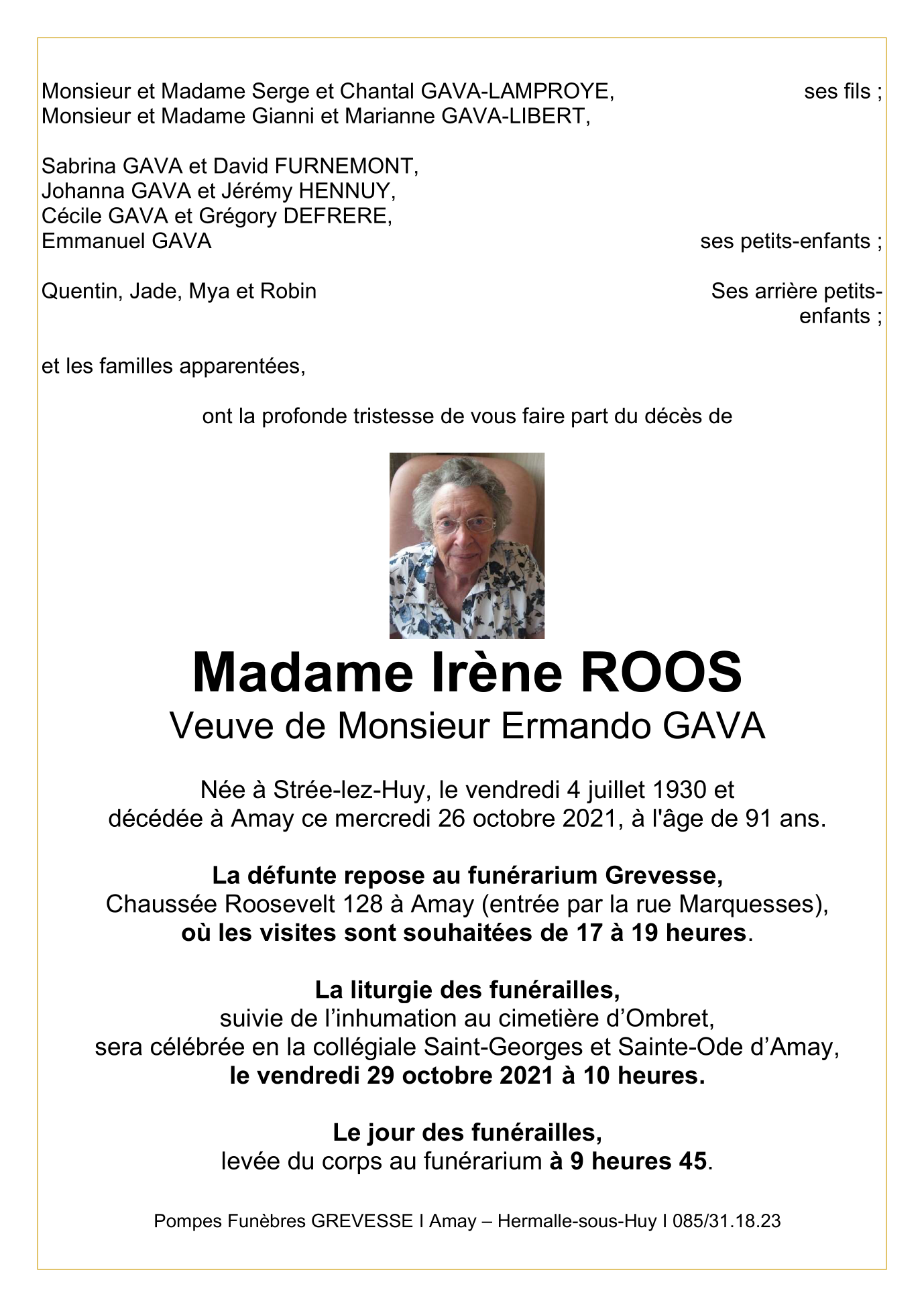 Image Annonce nécrologique