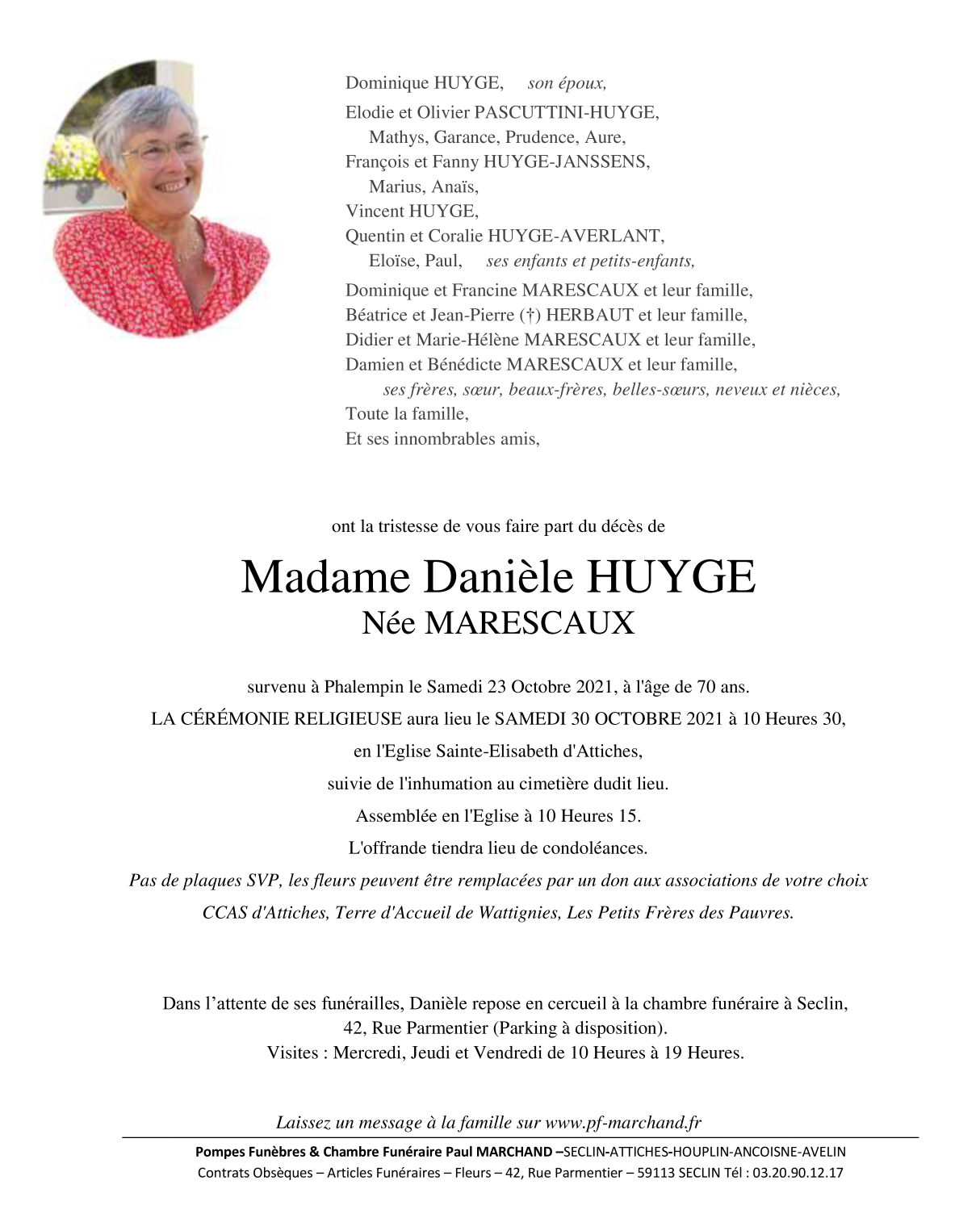 Image Pour voir le faire-part de Danièle CLIQUEZ-ICI