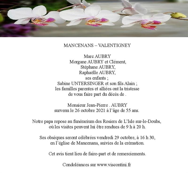 Image Annonce nécrologique