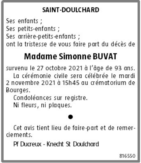 Image Annonce nécrologique
