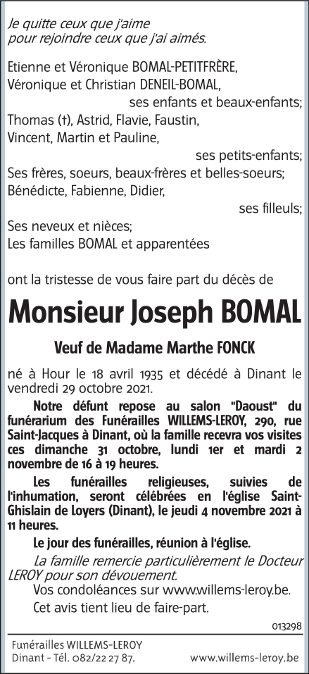 Image Annonce nécrologique