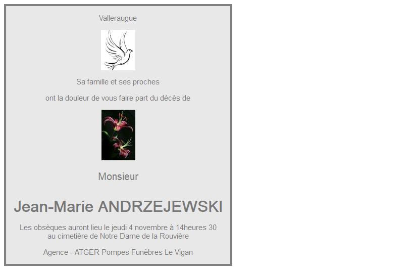 Image Annonce nécrologique