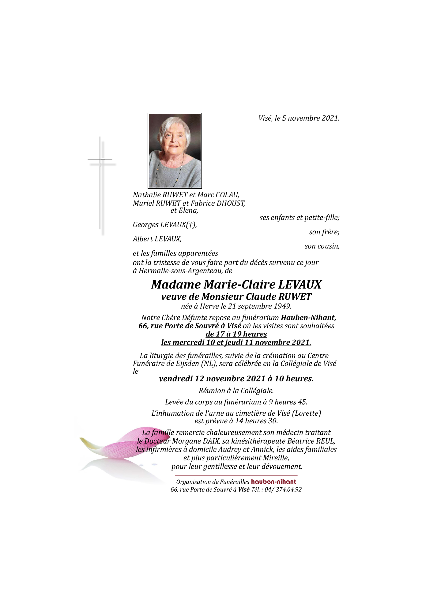 Image Annonce nécrologique