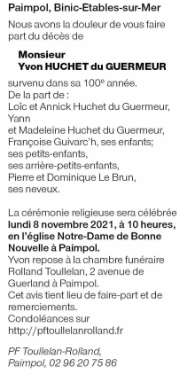 Image Annonce nécrologique