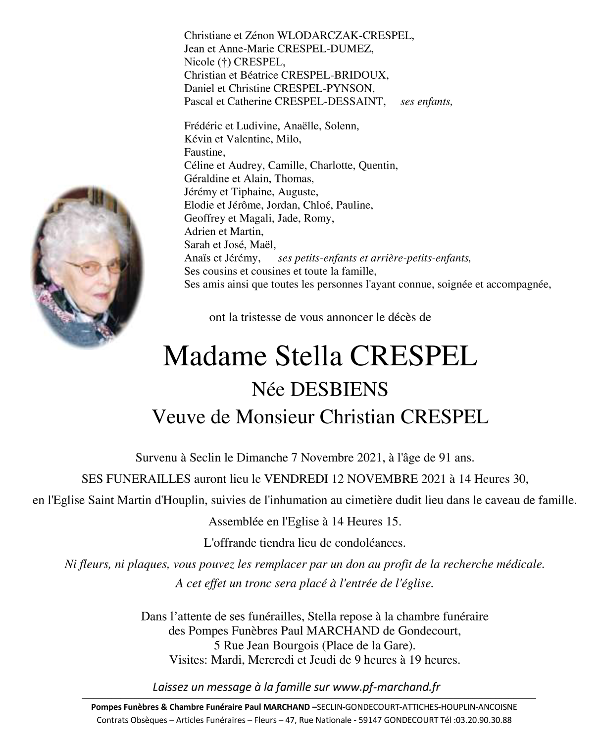 Image Pour voir le faire-part Stella CLIQUEZ-ICI