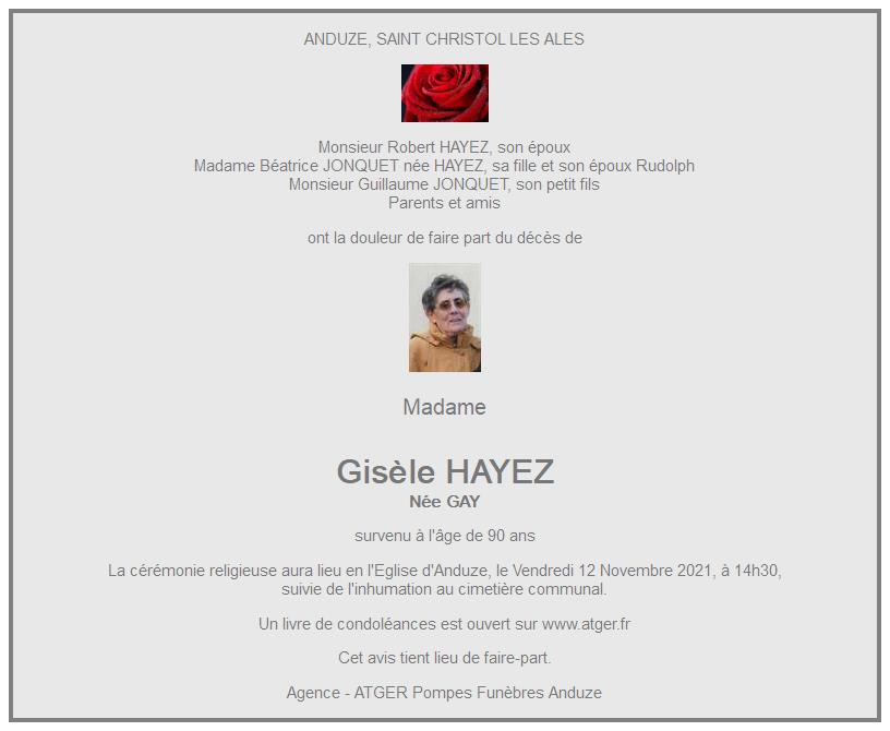 Image Annonce nécrologique