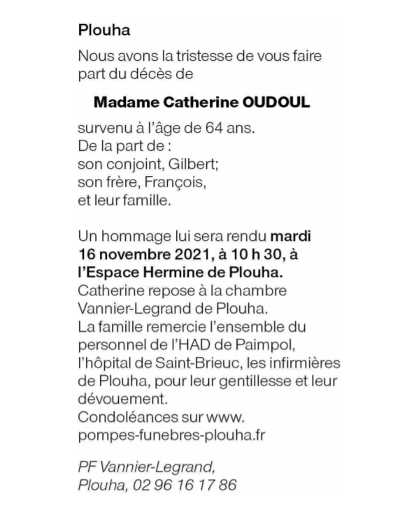 Image Annonce nécrologique