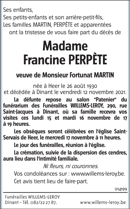 Image Annonce nécrologique