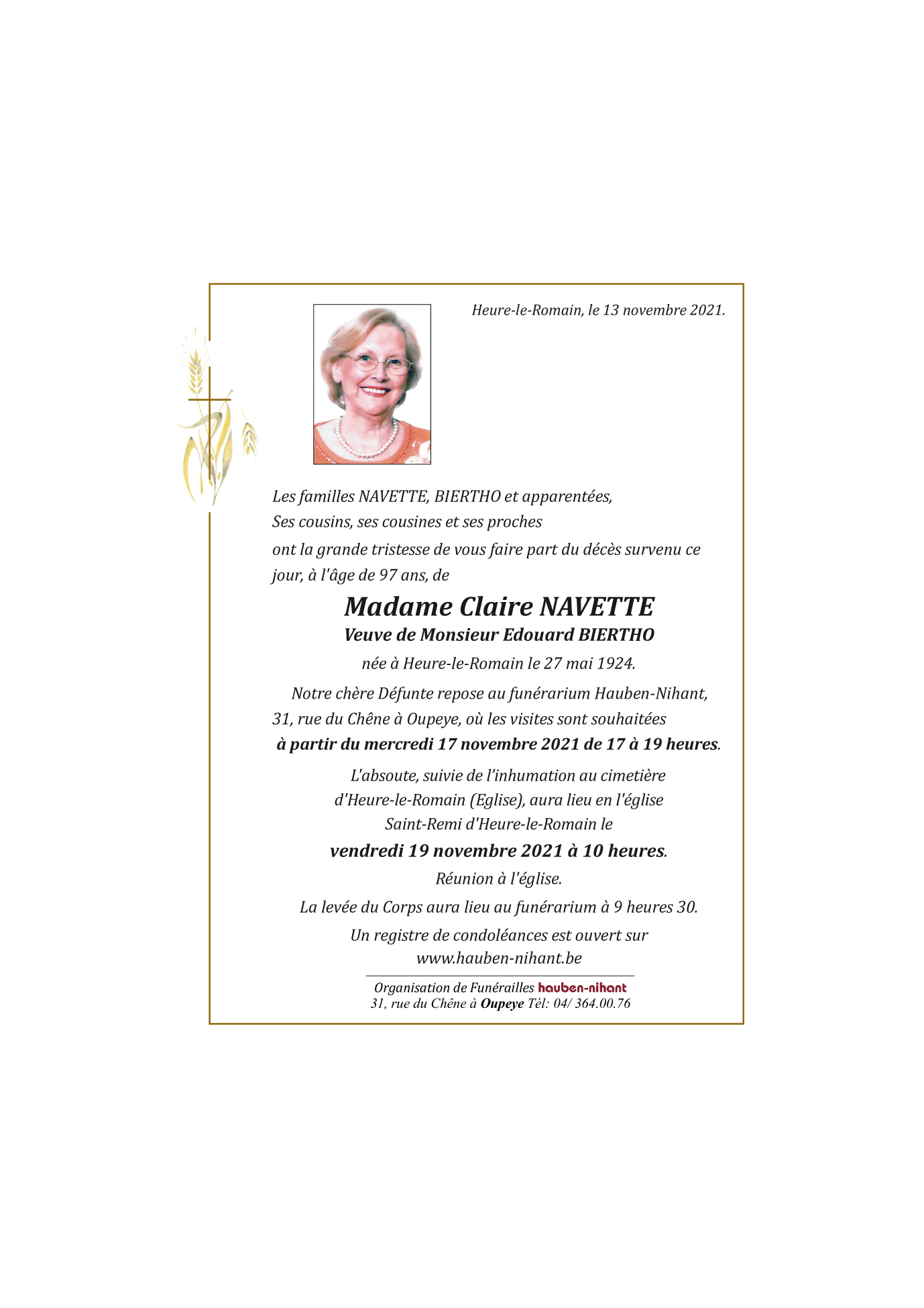 Image Annonce nécrologique