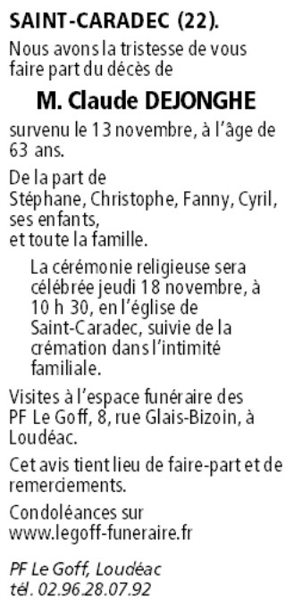 Image Annonce nécrologique
