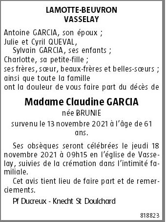 Image Annonce nécrologique