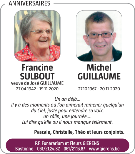 Deces De Michel Guillaume 11 Fr Be Anniversaire