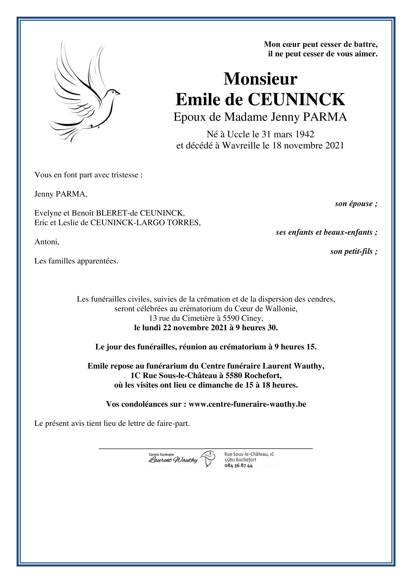 Image Annonce nécrologique