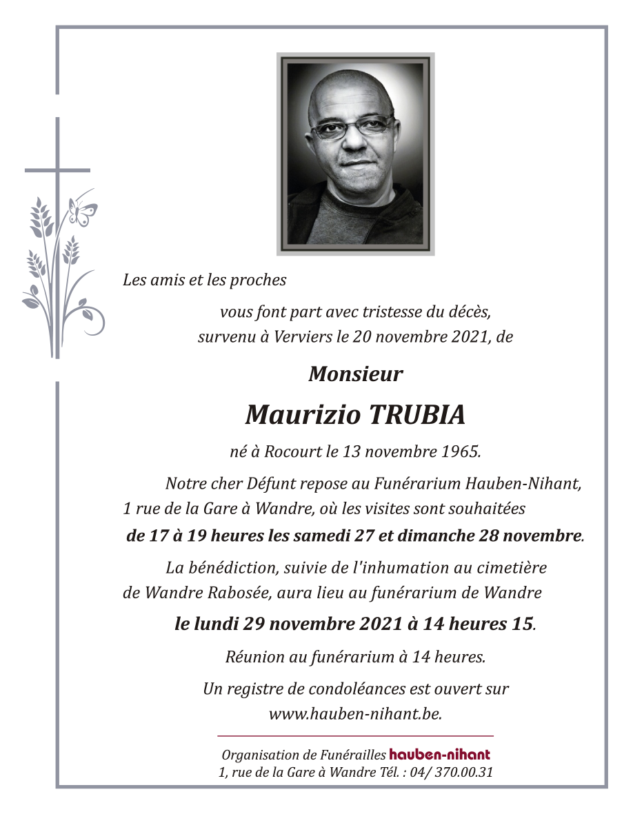 Image Annonce nécrologique