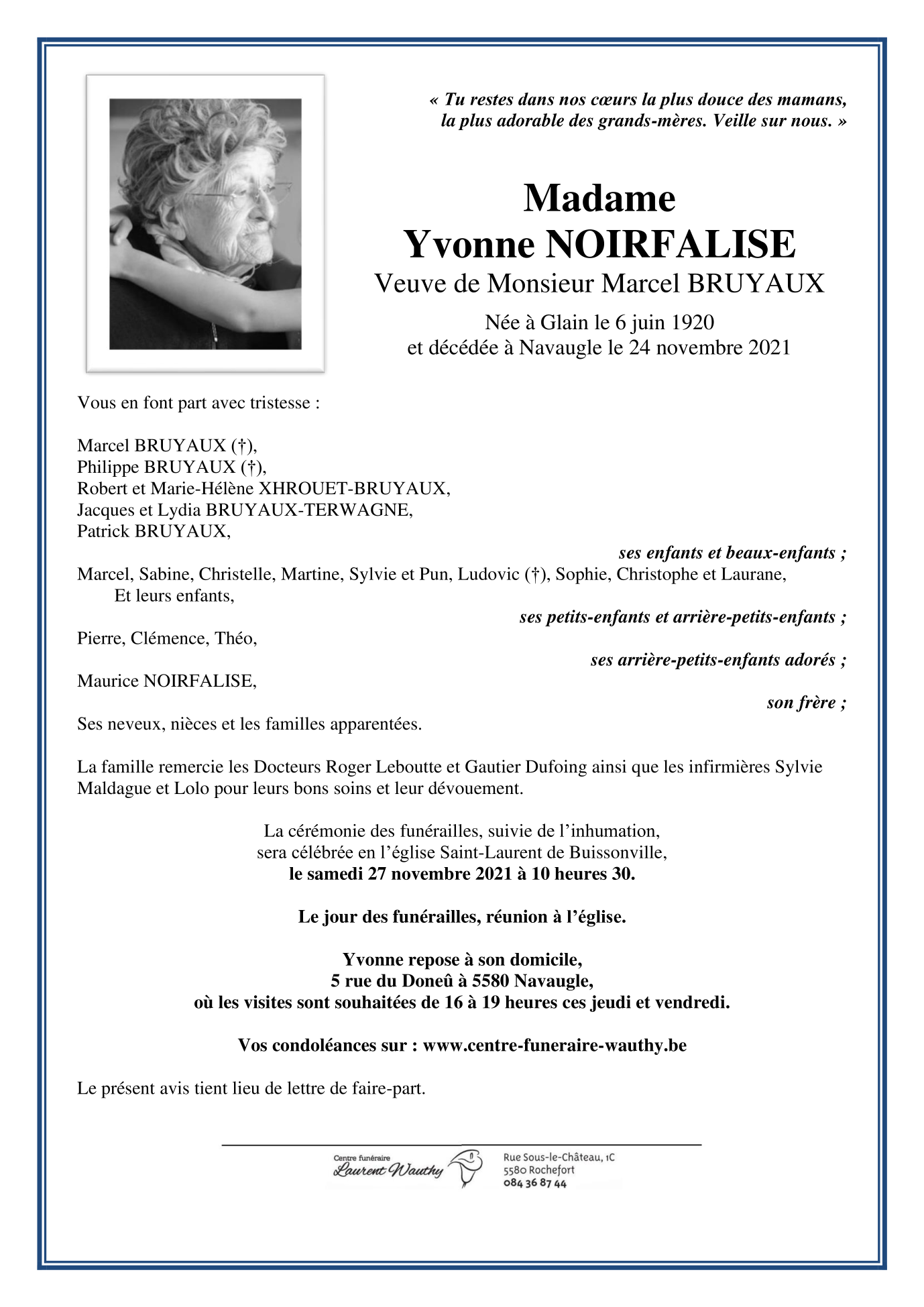 Image Annonce nécrologique