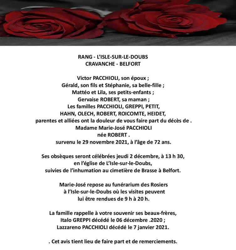 Image Annonce nécrologique