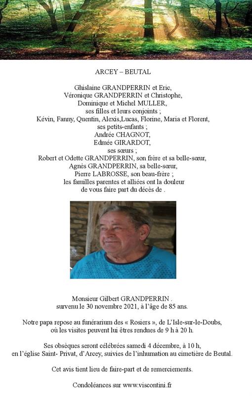 Image Annonce nécrologique