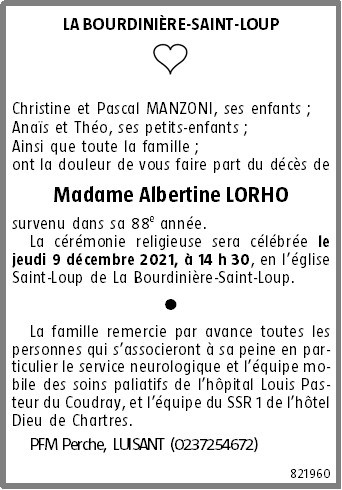 Image Annonce nécrologique