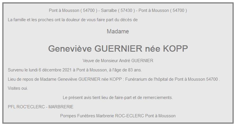 Image Annonce nécrologique