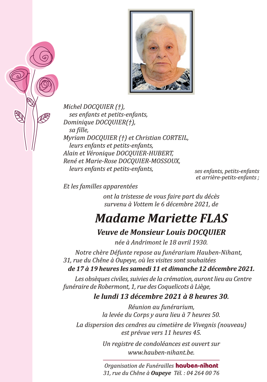 Image Annonce nécrologique