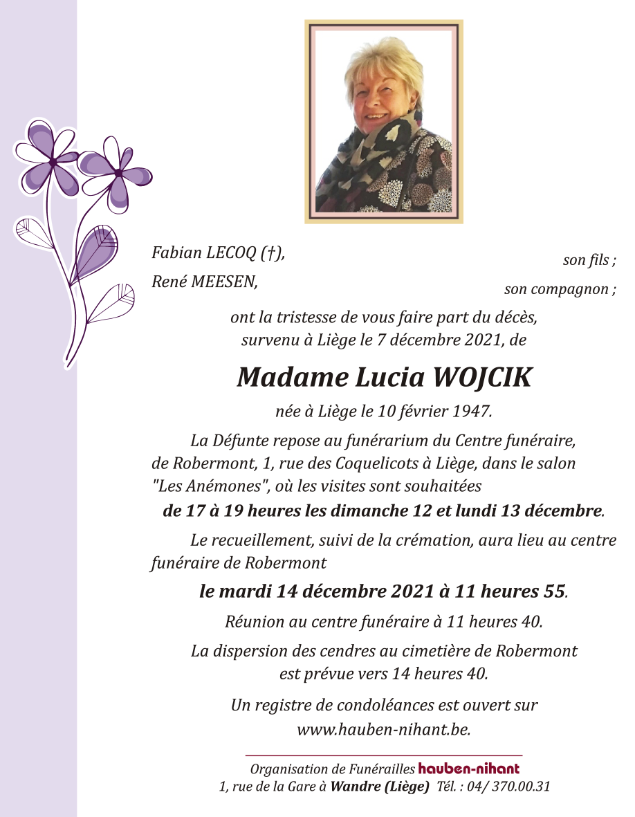 Image Annonce nécrologique