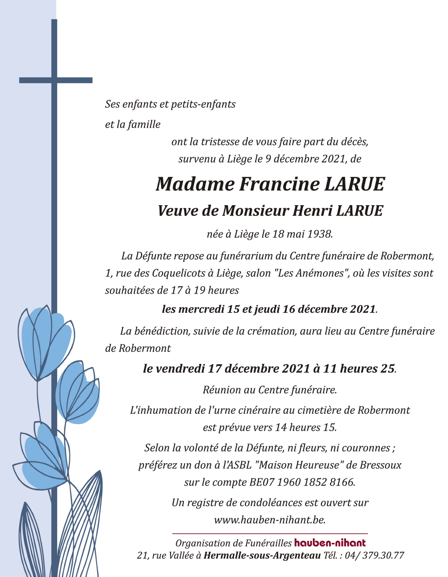Image Annonce nécrologique