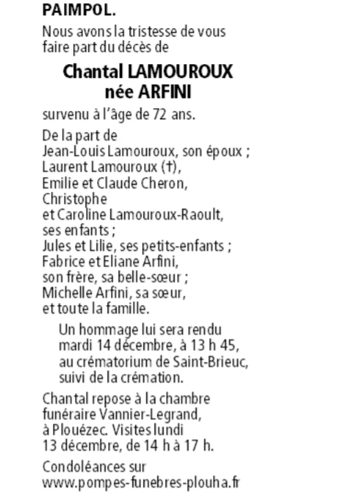 Image Annonce nécrologique