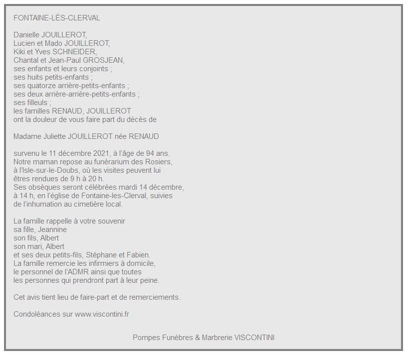 Image Annonce nécrologique