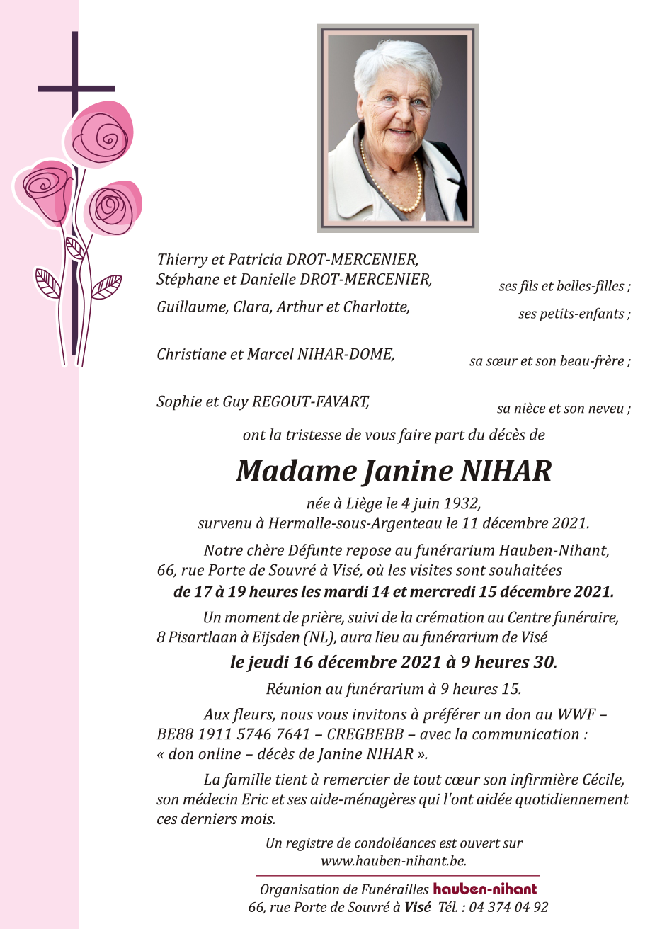 Image Annonce nécrologique