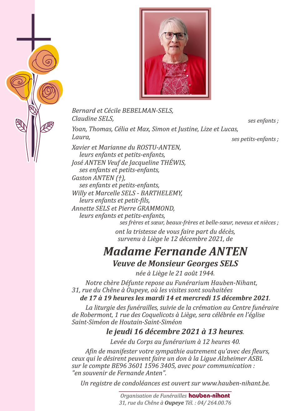 Image Annonce nécrologique
