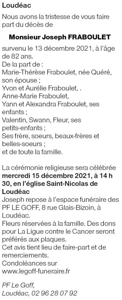Image Annonce nécrologique